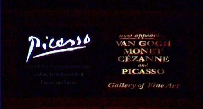 Still from "bliss on earth", 1999, Mini-DV, Loop, 12 min., color, no sound