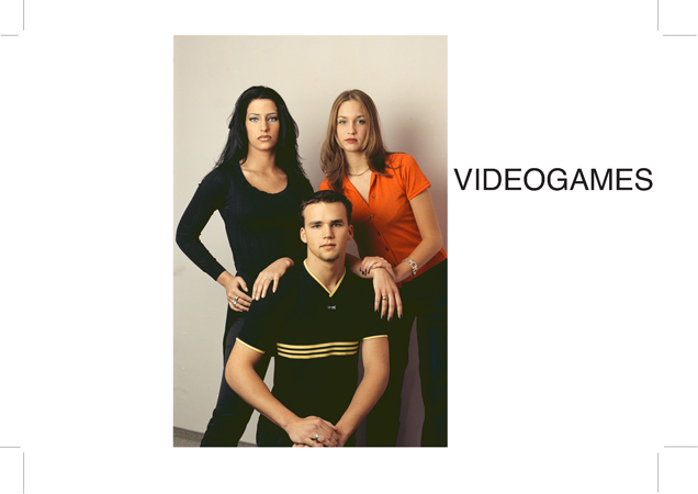 "VIDEOGAMES, cover", 1997, C-print, 30 x 40 cm