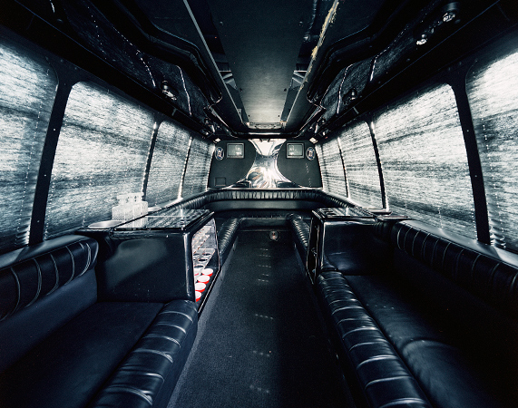 "limousine interior, #1", 2008,<br> Inkjet-print, 106 x 135 cm
