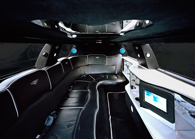 "limousine interior, #4", 2008,<br> Inkjet-print, 106 x 135 cm