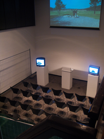Installation view at Kunsthalle Bremerhaven, 2010, cabinet