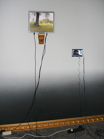 Installation detail, Edith-Russ Site for Media Arts, 2006