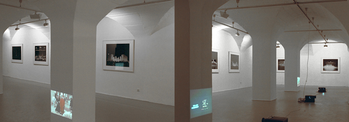 "bliss on earth", 1999, installation view Kunstverein Karlsruhe 