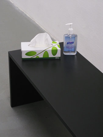 Installation view at Neue Gesellschaft für bildende Kunst, Berlin, 2011