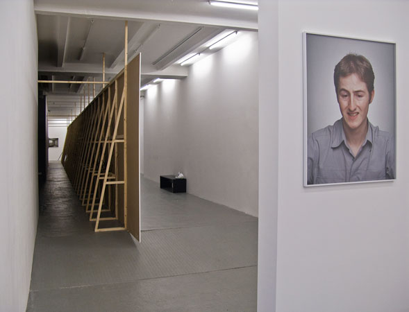 Installation view at Neue Gesellschaft für bildende Kunst, Berlin, 2011