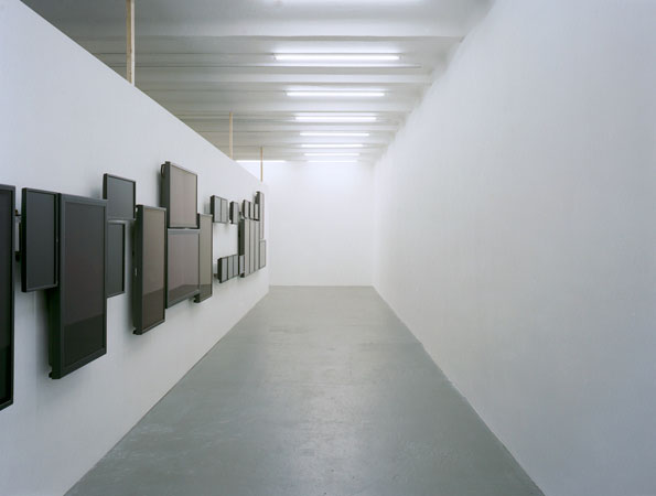 Installation view at Neue Gesellschaft für bildende Kunst, Berlin, 2011