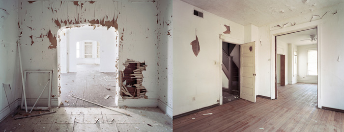"the real estate, #10, #11", 2009, Inkjet-prints, 80 x 100 cm each
