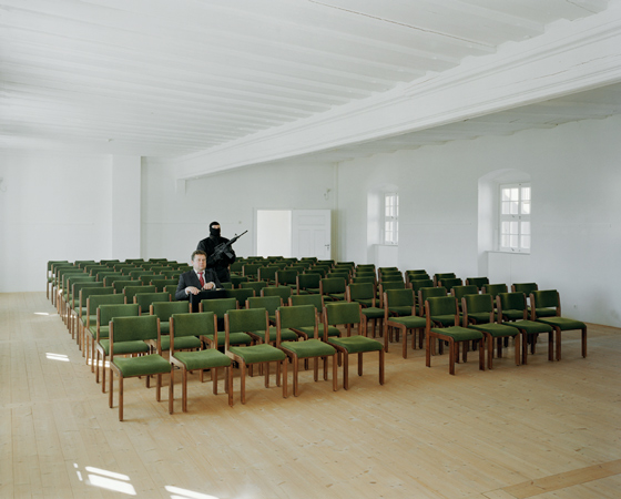 "LEVEL IV: THE CASTLE, CONCERT HALL, SECOND FLOOR", 2005, <br />Inkjet-print, 100 x 120 cm