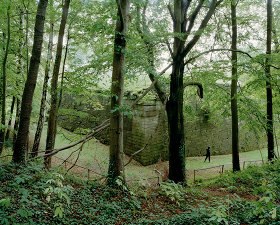 "LEVEL I: CONTREGARDE, RAVELIN ANTON, WEST II", 2005, <br />Inkjet-print, 100 x 120 cm