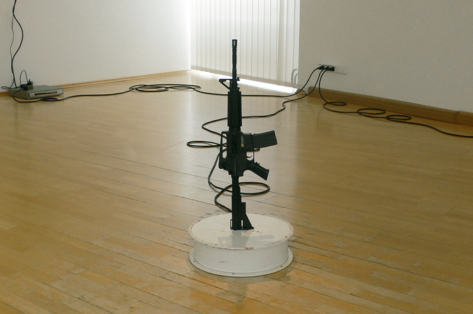 Installation detail, Kunstverein Kronach, 2007