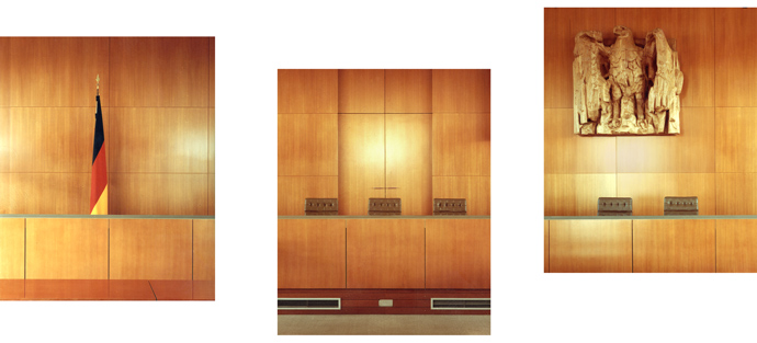 "Court room", 1999, C-print, 90 x 80 cm each