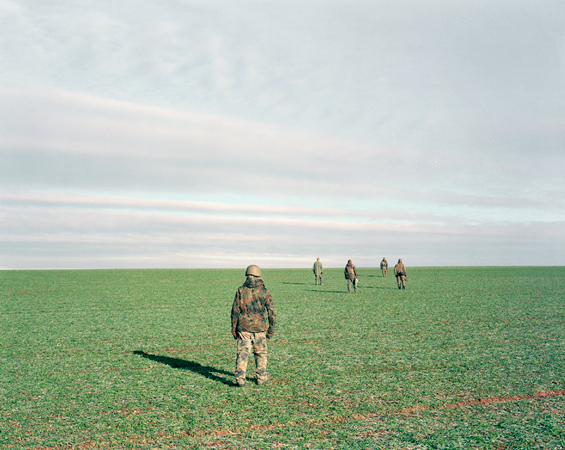 "MARCH", 2001, C-print, 120 x 135 cm 